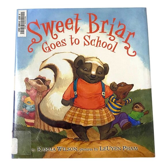 Animal Hardcover Picture Book Lot of 3 Bear Skunk Badger Anthropomorphic Kids - Picture 6 of 13